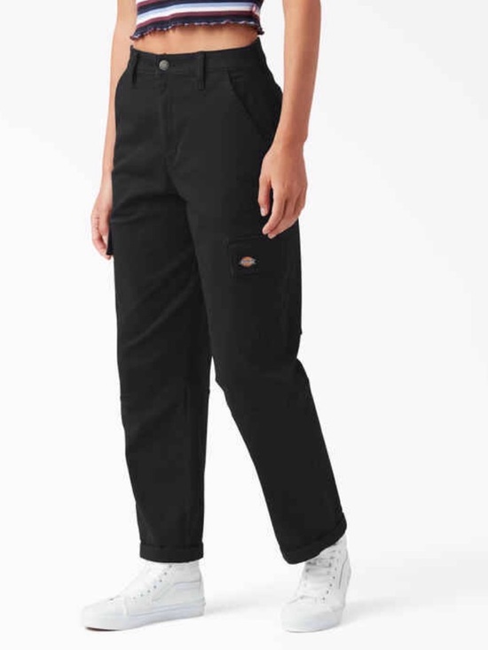 Dickies Pants - Dickies Women's Relaxed Fit Cropped Cargo Pants 29R